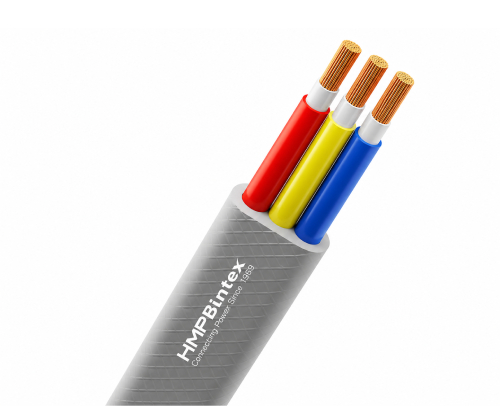 3 CORE XLPE + PVC SUBMERSIBLE FLAT CABLES